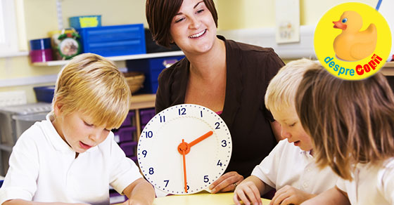 Cand si cum invata copilul sa citeasca ceasul?
