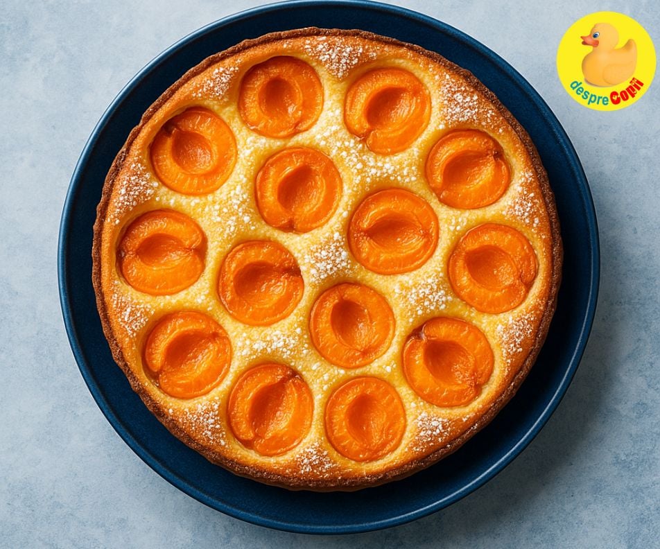 Clafoutis cu caise – desertul ideal cand e sezonul caiselor
