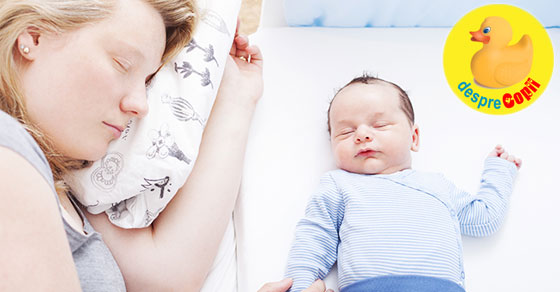 Co-sleeping sau cand bebe doarme in acelasi pat cu parintii: 7 mituri si multe adevaruri