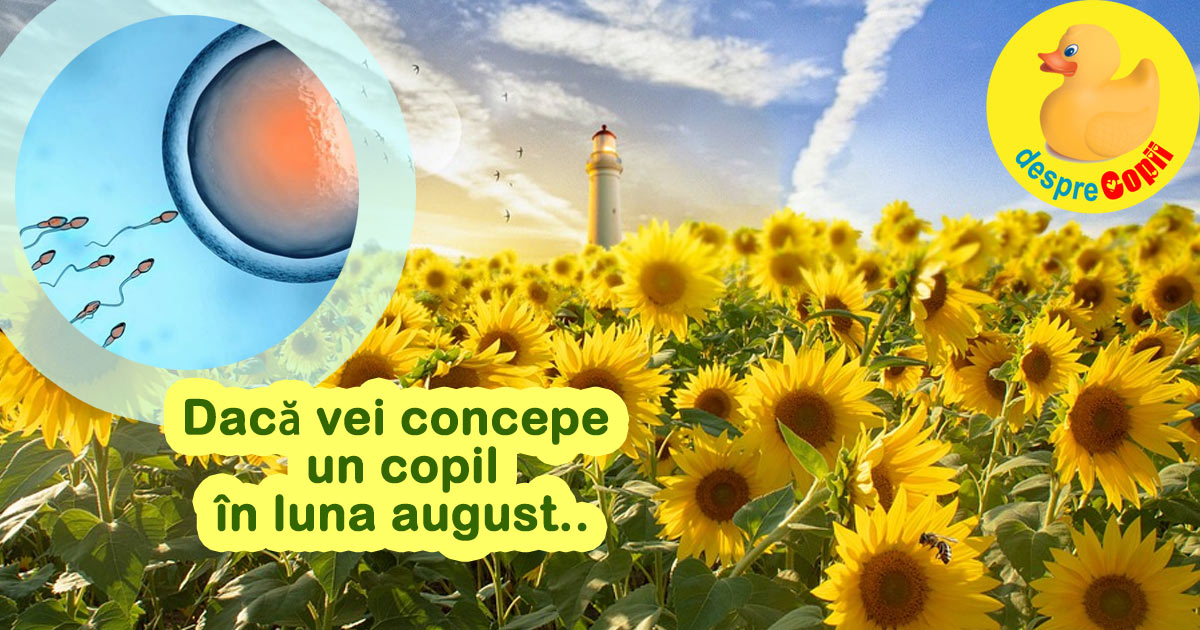 Daca vei concepe un copil in luna august -  la ce trebuie sa te astepti