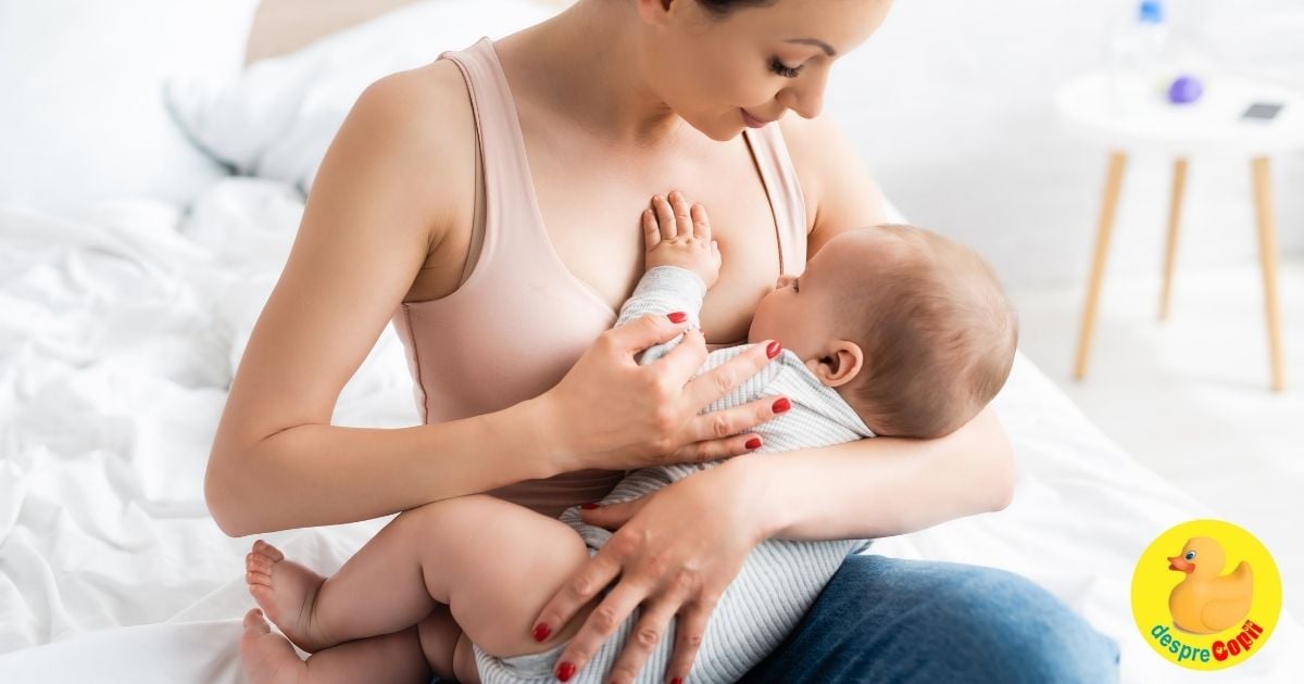 Confuzia mamelonului in alaptarea bebelusului: ce este si cum sa o rezolvi
