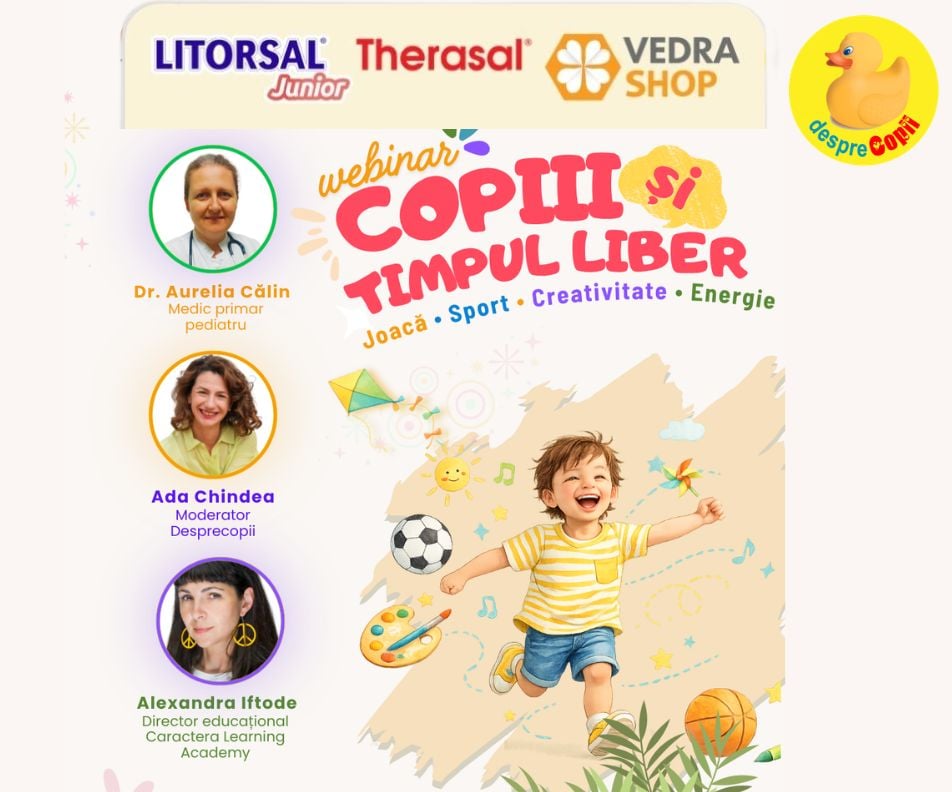 Copiii si timpul liber: cum alegem sportul potrivit, de ce este joaca esențiala si cum ii ajutam sa creasca sanatos - Sfatul specialistilor