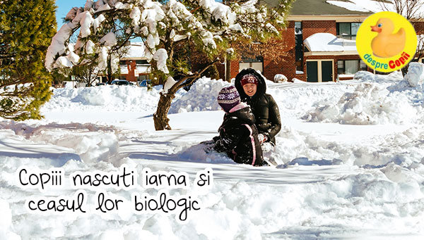Copiii nascuti iarna si ceasul lor biologic