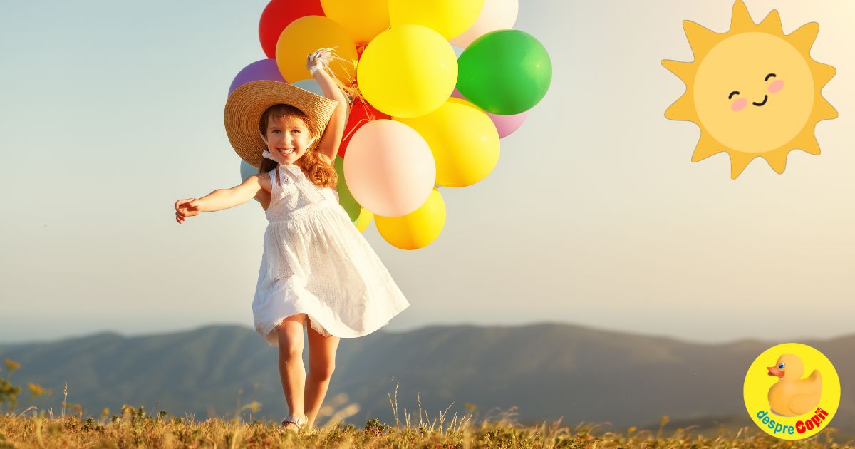 Invata copilul sa gandeasca pozitiv pentru a creste un adult fericit - sfatul psihologului