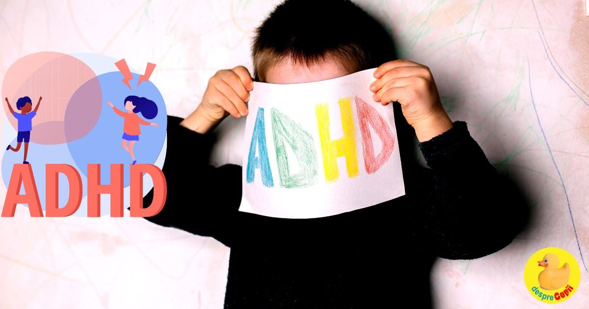 ADHD la copil: simptome si cauze explicate parintilor de psiholog