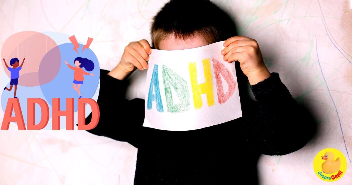 ADHD la copil -  simptome si cauze explicate parintilor de psiholog