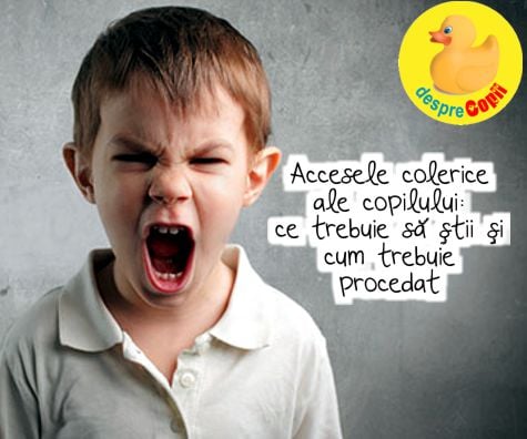 Accesele colerice ale copilului: ce trebuie sa stii si cum trebuie procedat
