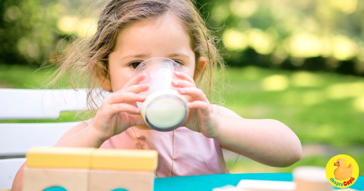 Bebe are un anisor? Gata cu laptele formula: iata cum introducem laptele de vaca copilului - sfatul medicului pediatru