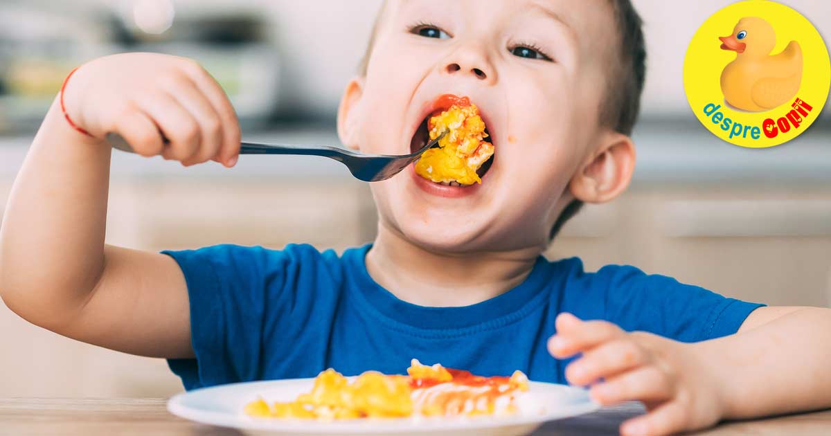 Cat de des putem oferi oua copiilor mici - iata sfatul nutritionistului