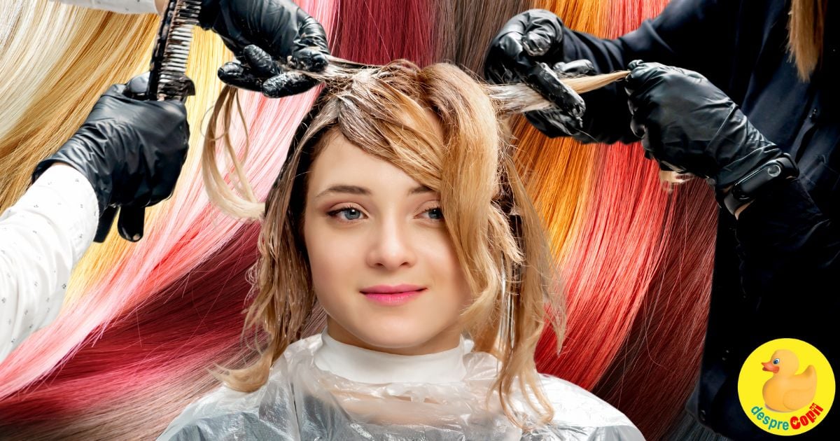 Copilul tau vrea sa-si vopseasca parul? Ce e bine sa stii inainte sa spui DA
