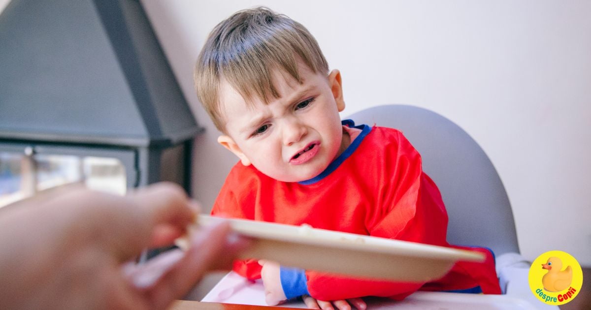 6 cauze posibile pentru lipsa poftei de mancare a copilului