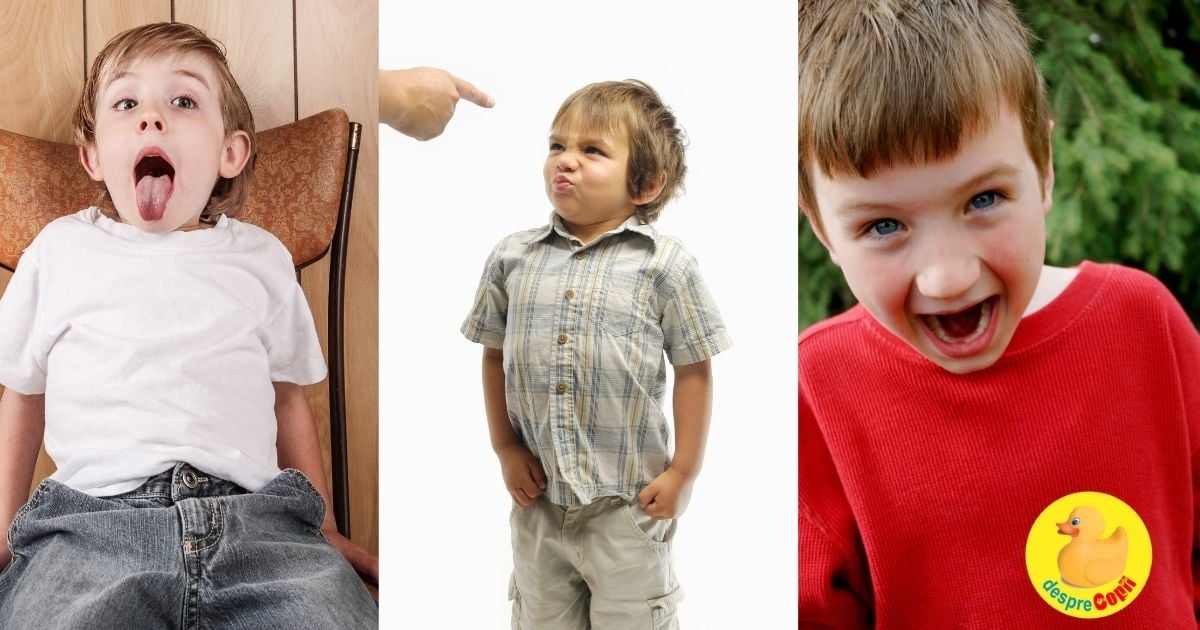 Cand copilul nu arata respect si raspunde obraznic: cum procedam - sfatul psihologului