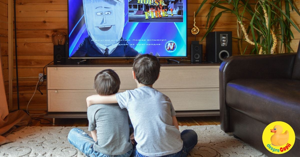 Televizorul nu este dusmanul copilului dar nici bona nu ar trebui sa fie - cateva sfaturi utile