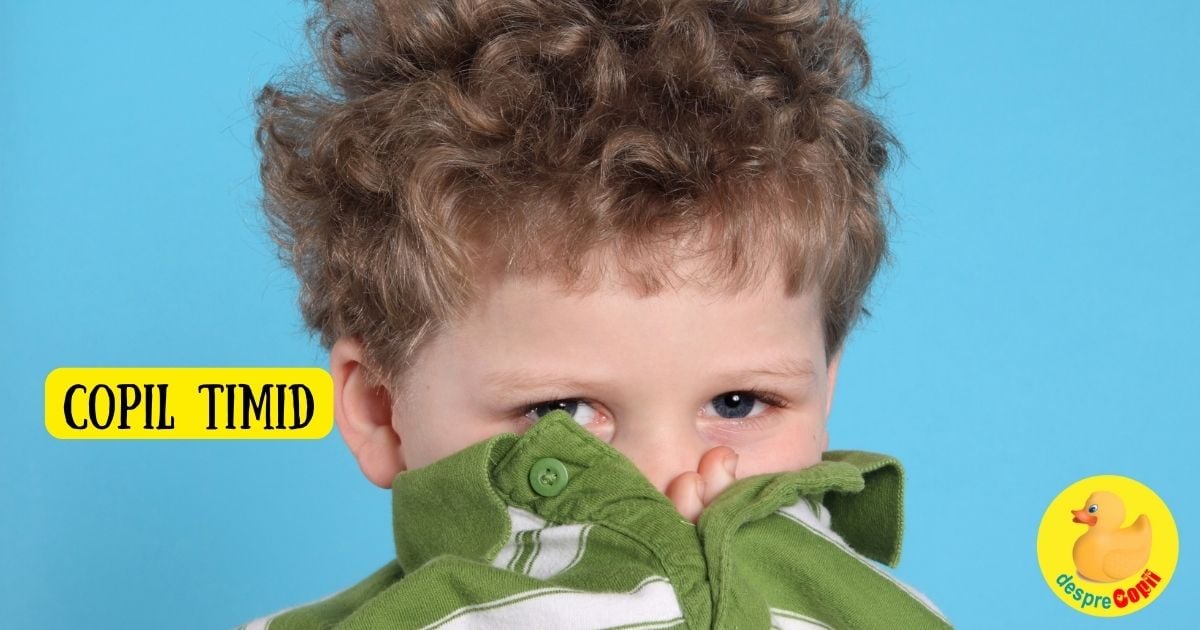 8 moduri de a ajuta un copil timid si ce se ascunde in spatele timiditatii unui copil