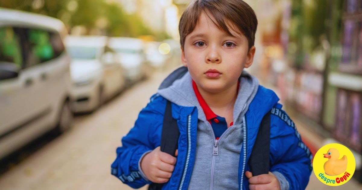 Cum sa iti pregatesti copilul sa mearga singur la scoala: 10 sfaturi de la psiholog