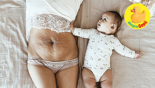 Despre corpul imperfect al unei mame - fotografii sincere si incarcate de iubire