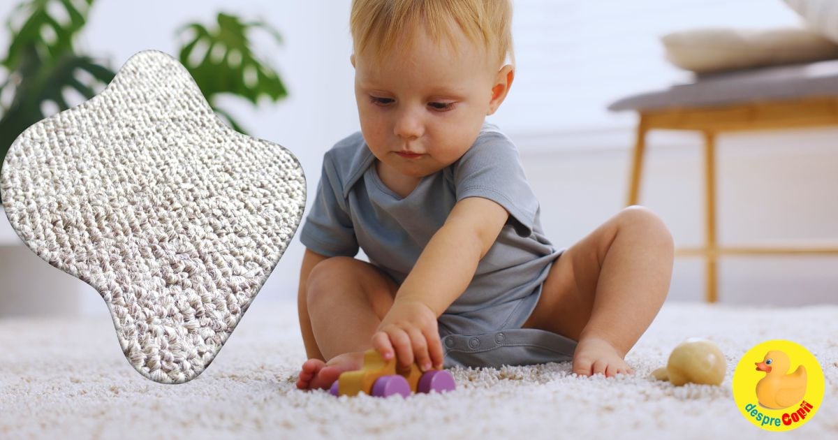 Ce se ascunde in covorul din camera copilului? Praf, alergeni, mucegai si microplastice care pot afecta respiratia si pot creste si riscul de astm
