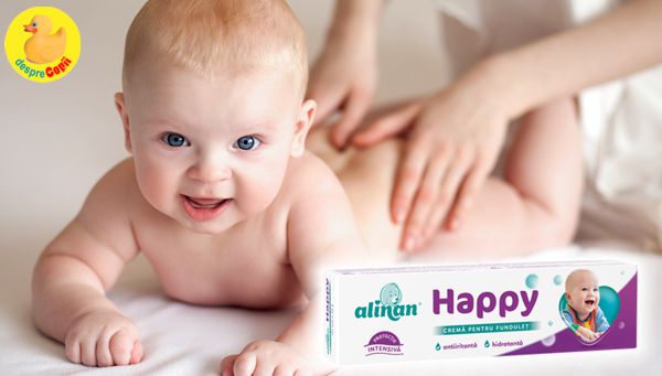 Crema de fundulet pentru un bebe fericit: Alinan Happy crema