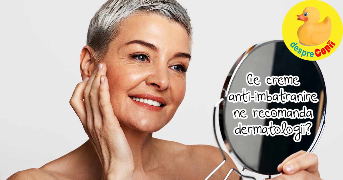 5 produse anti-imbatranire a pielii recomandate de un dermatolog celebru