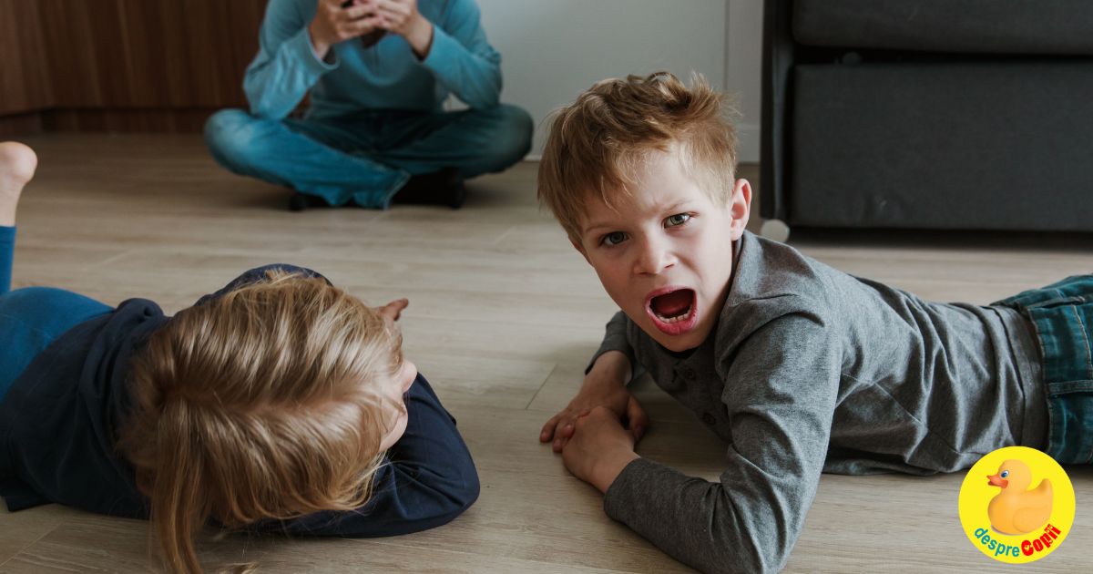 Cum iti pastrezi calmul cand copilul tau are un acces de furie - sfatul psihologului