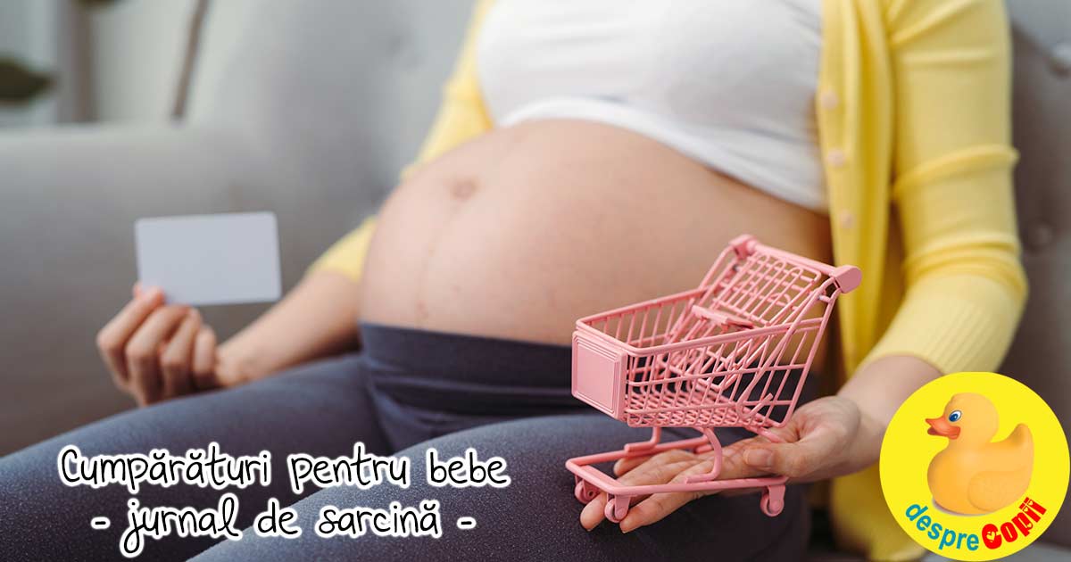 Lista mea de cumparaturi pentru bebe - jurnal de sarcina