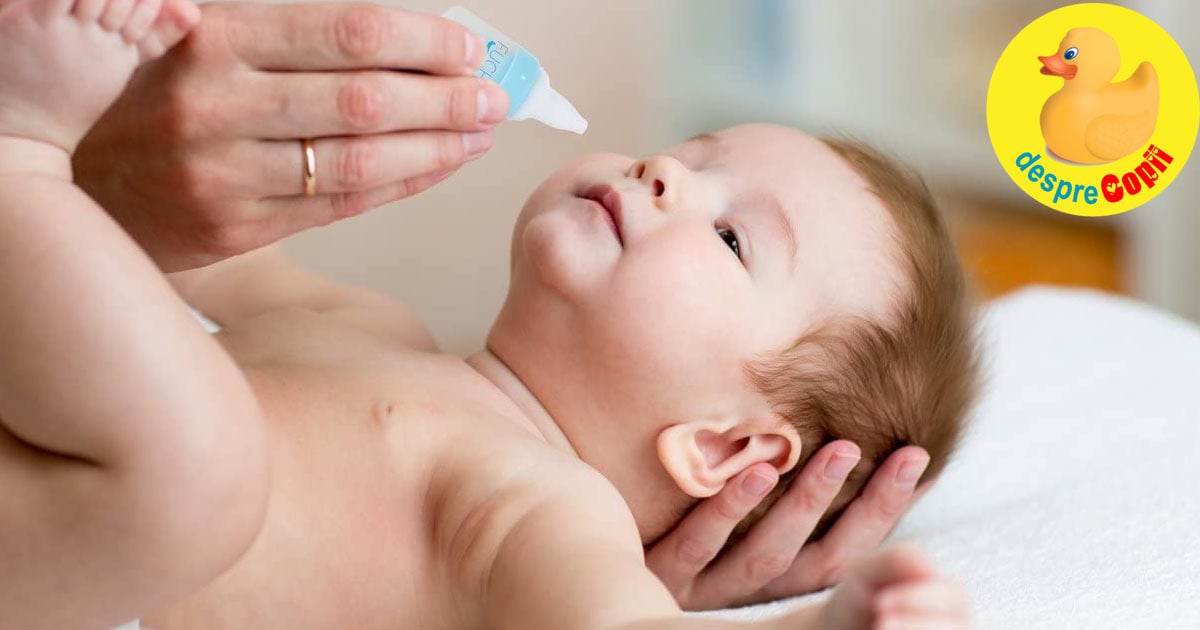 Cum si de ce se curata nasul unui bebelus - in 10 pasi simpli