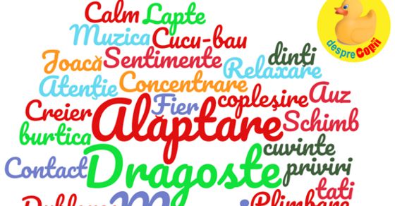 Cuvinte cheie in primul an de viata al copilului - si cum influenteaza acestea dezvoltarea creierului sau