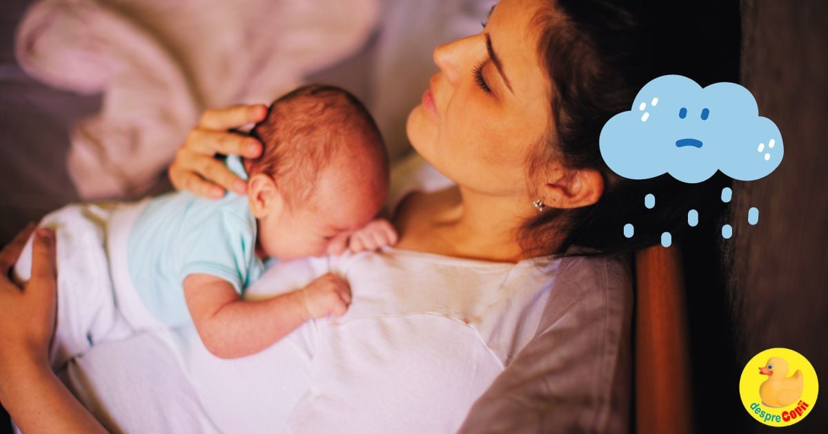 Cauze ale starii depresive postpartum: cand fericirea de dupa nastere este de fapt tristete - ce trebuie sa stii draga mami