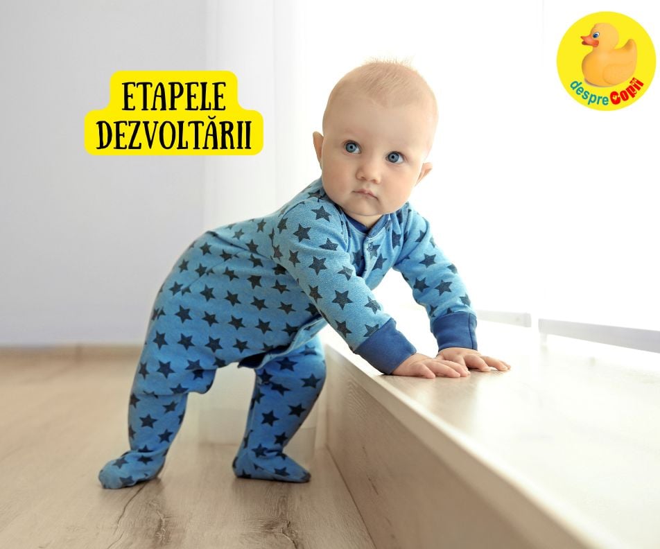 Etapele dezvoltarii fizice la bebelusi