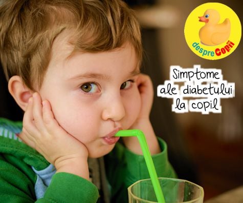 Simptome ale diabetului la copil
