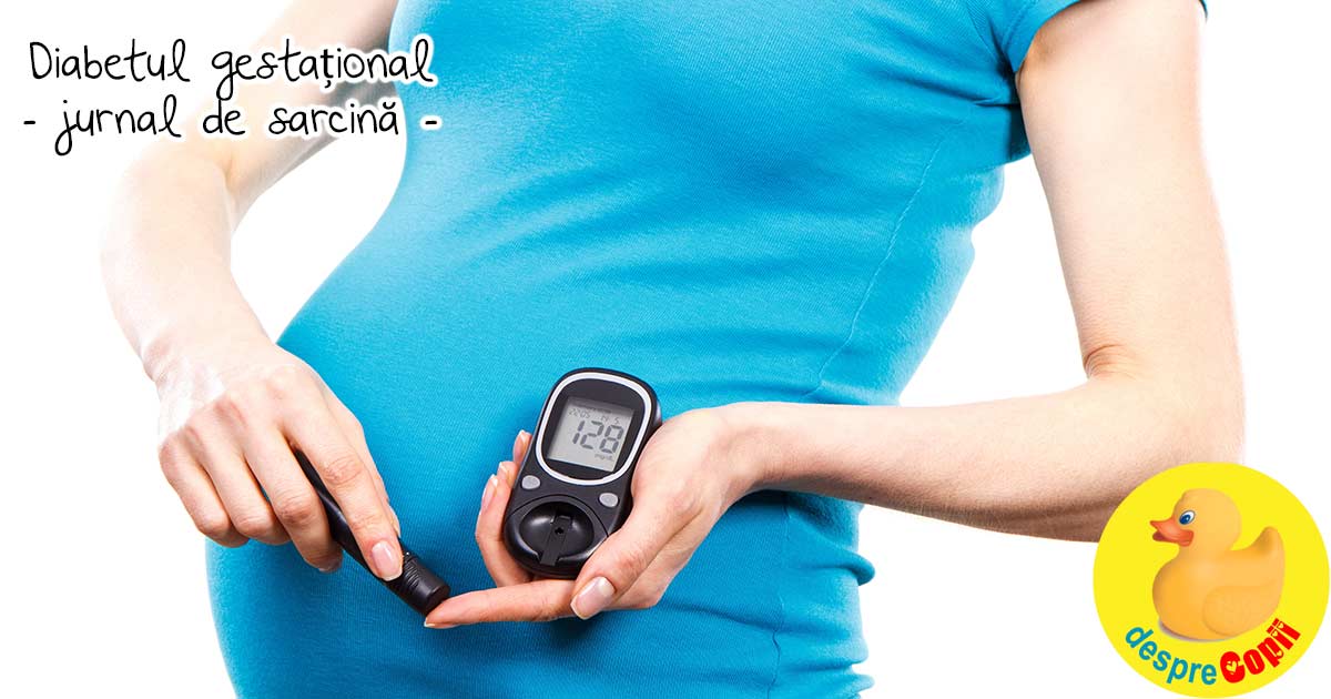 Diabetul gestational -  cum se face testul de toleranta la glucoza - jurnal de sarcina