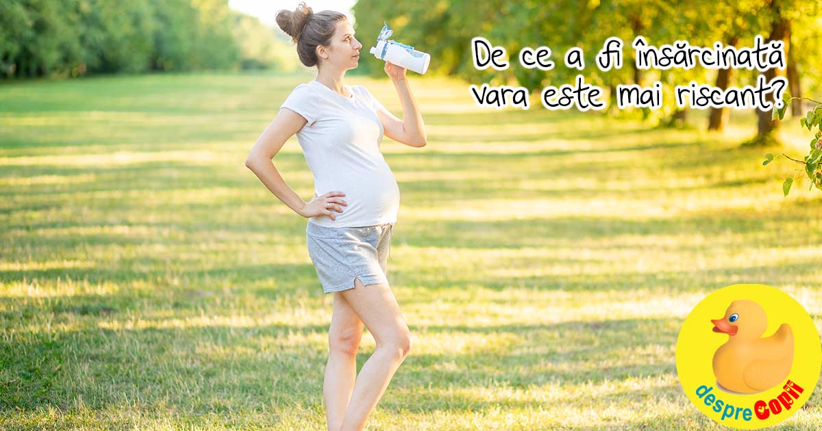 Insarcinata in caldurile verii: riscurile diabetului gestational - 4 sfaturi pentru gravide