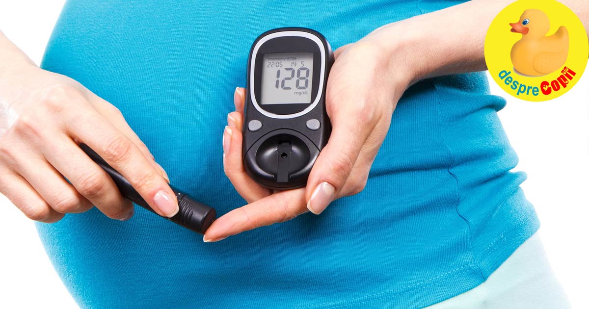 Diabetul in timpul sarcinii -  ce probleme pot aparea