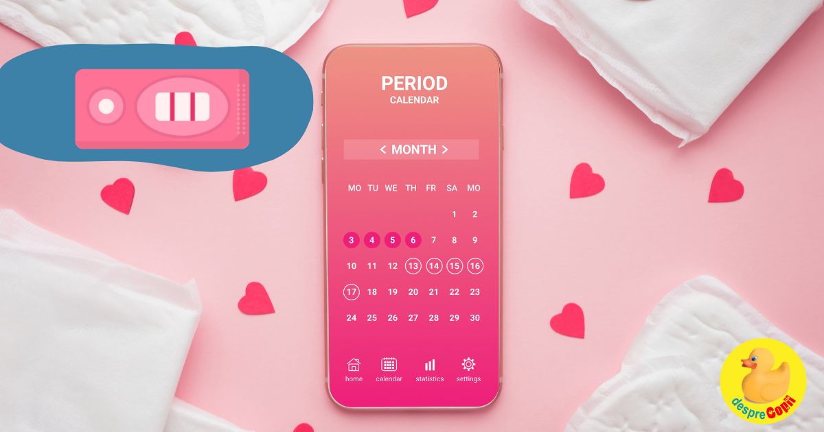 Diagrama ciclului menstrual te poate ajuta sa ramai insarcinata mai repede - iata cum