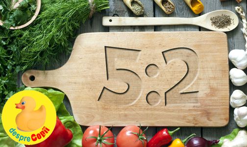 Dieta 5cu2 - cum scapi cu eforturi minine de niste kilograme in plus