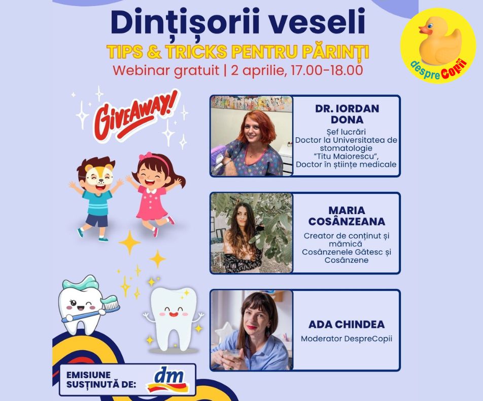 Dintisorii Veseli: Tips & Tricks pentru parinti - Sfatul specilistului