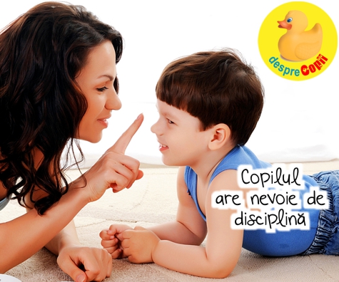 Copilul are nevoie de disciplina: despre reguli si echilibru