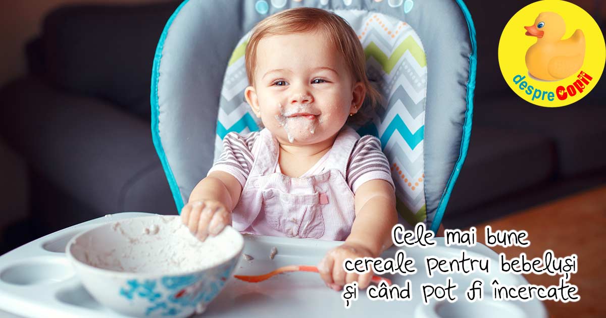Cerealele pentru bebelusi: care sunt cele mai bune, avantaje si riscuri - recomandarile pediatrilor