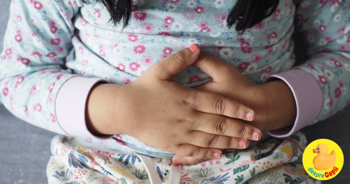 Cand copilul se plange ca il doare burtica: lista de observații pentru parinti