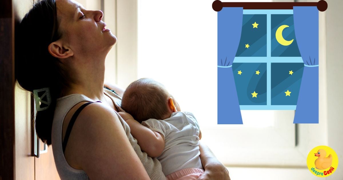 Cand doarme bebelusul toata noaptea: un raspuns pentru mamicile obosite