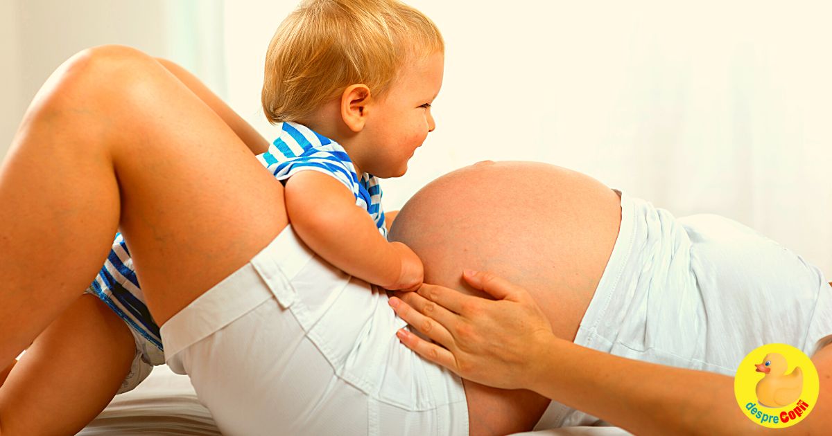 2 copii in 2 ani. Pe langa multa oboseala exista si avantaje