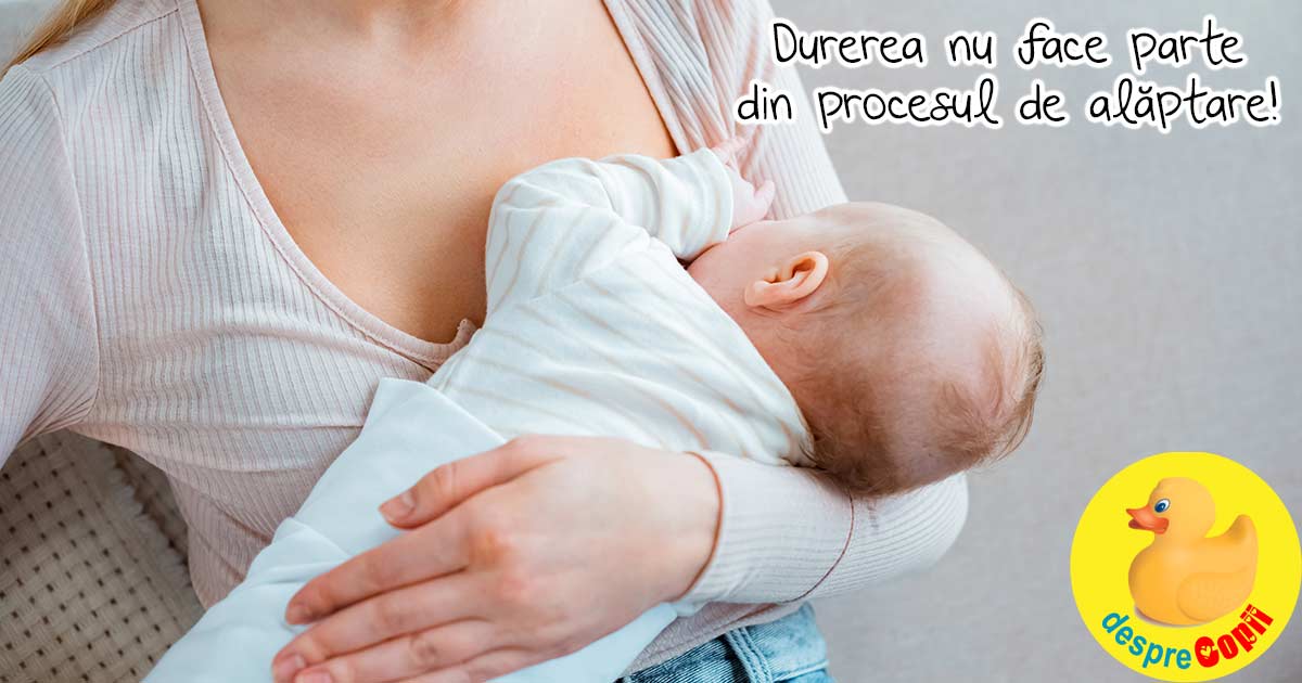 Greseli in alaptare: cand mami nu da importanta durerii