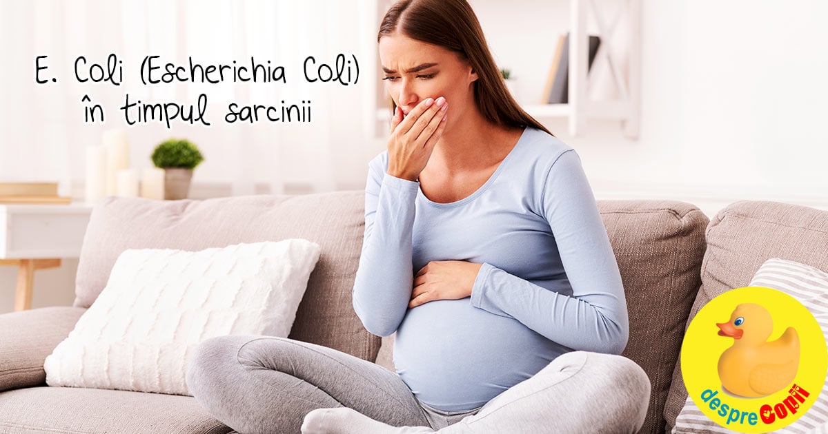 E. Coli (Escherichia Coli) in timpul sarcinii: sursa de infectare, simptome si tratament