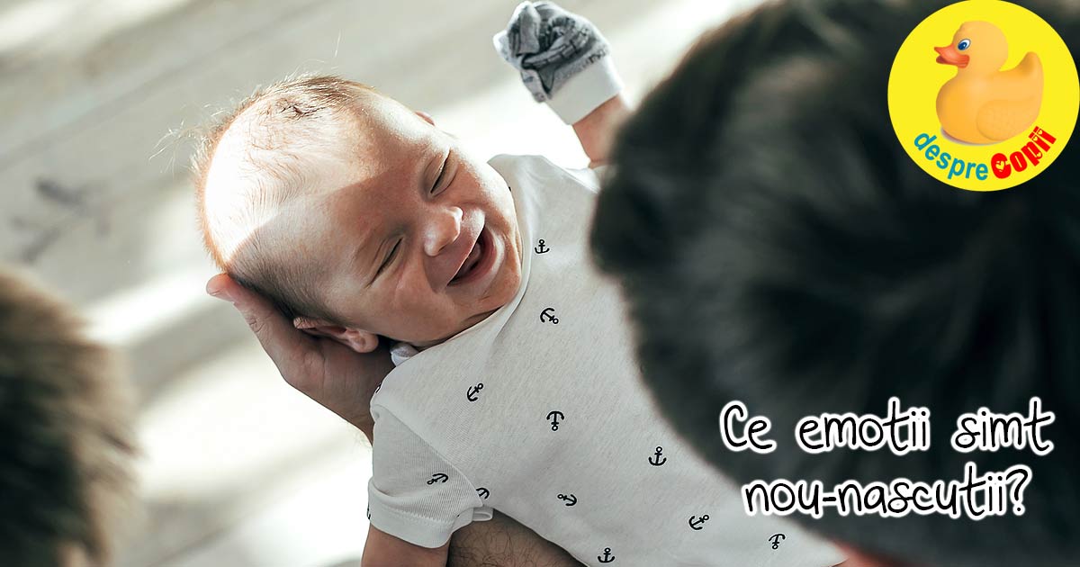Emotiile unui bebelus nou nascut: uimitoarea gama de sentimente si emotii cu care mica fiinta este coplesita inca din primele minute de viata.