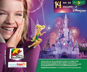 14 ani de Propolis C, 14 excursii la Disneyland Paris!