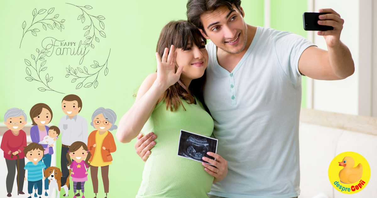 Familia afla de sarcina de abia in saptamana 20 - jurnal de sarcina