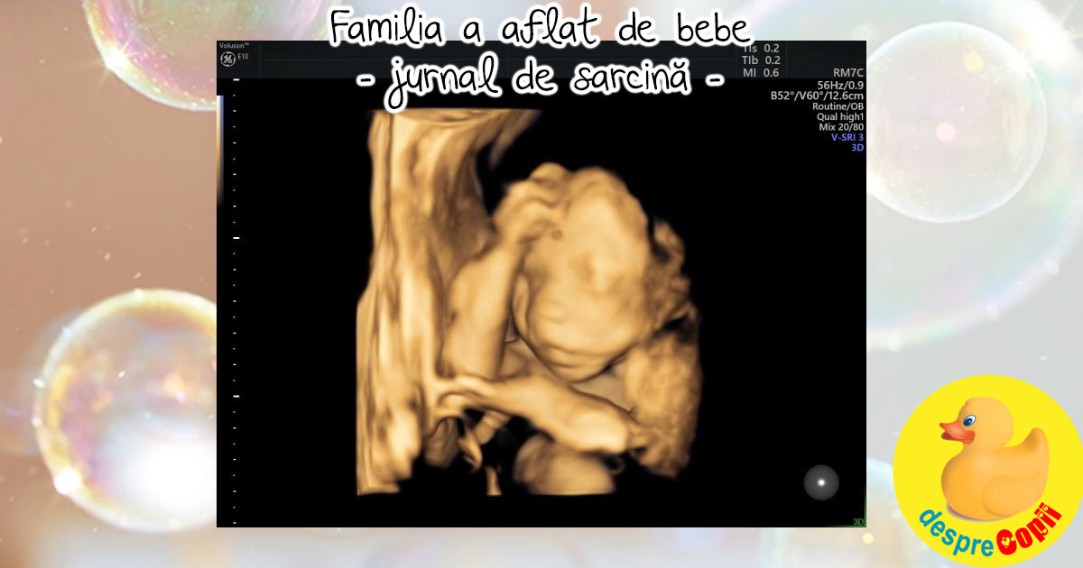 Familia a aflat de bebe si se pregateste pentru bebe - jurnal de sarcina