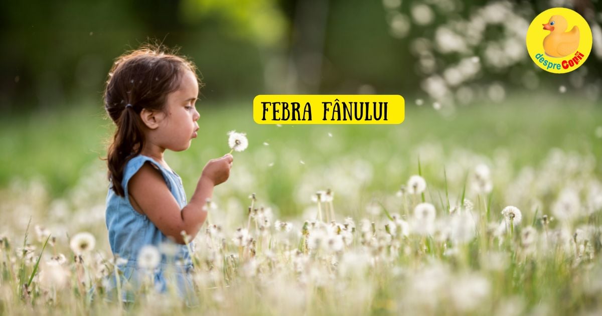 Bebelusul si febra fanului. 8 moduri de ameliorare a simptomelor - sfatul medicului pediatru