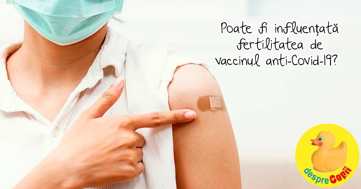 Demontam FAKENEWS: Poate fi influentata fertilitatea de vaccinul anti-Covid-19?