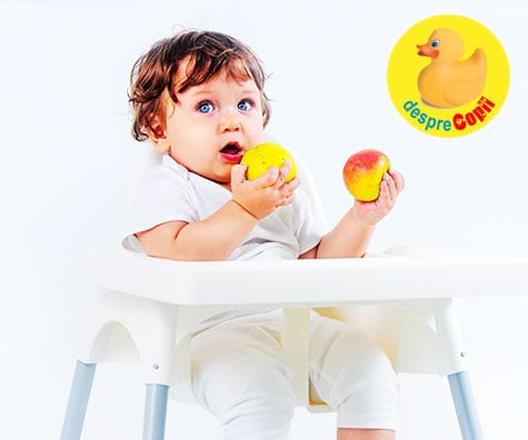 Introducerea fructelor in alimentatia bebelusului: ghid pe luni